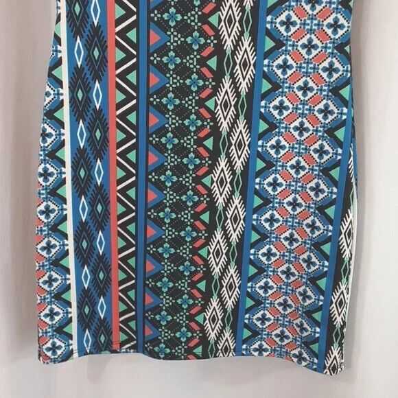 LA Breeze dress women's size large multicolor mini - Picture 3 of 11